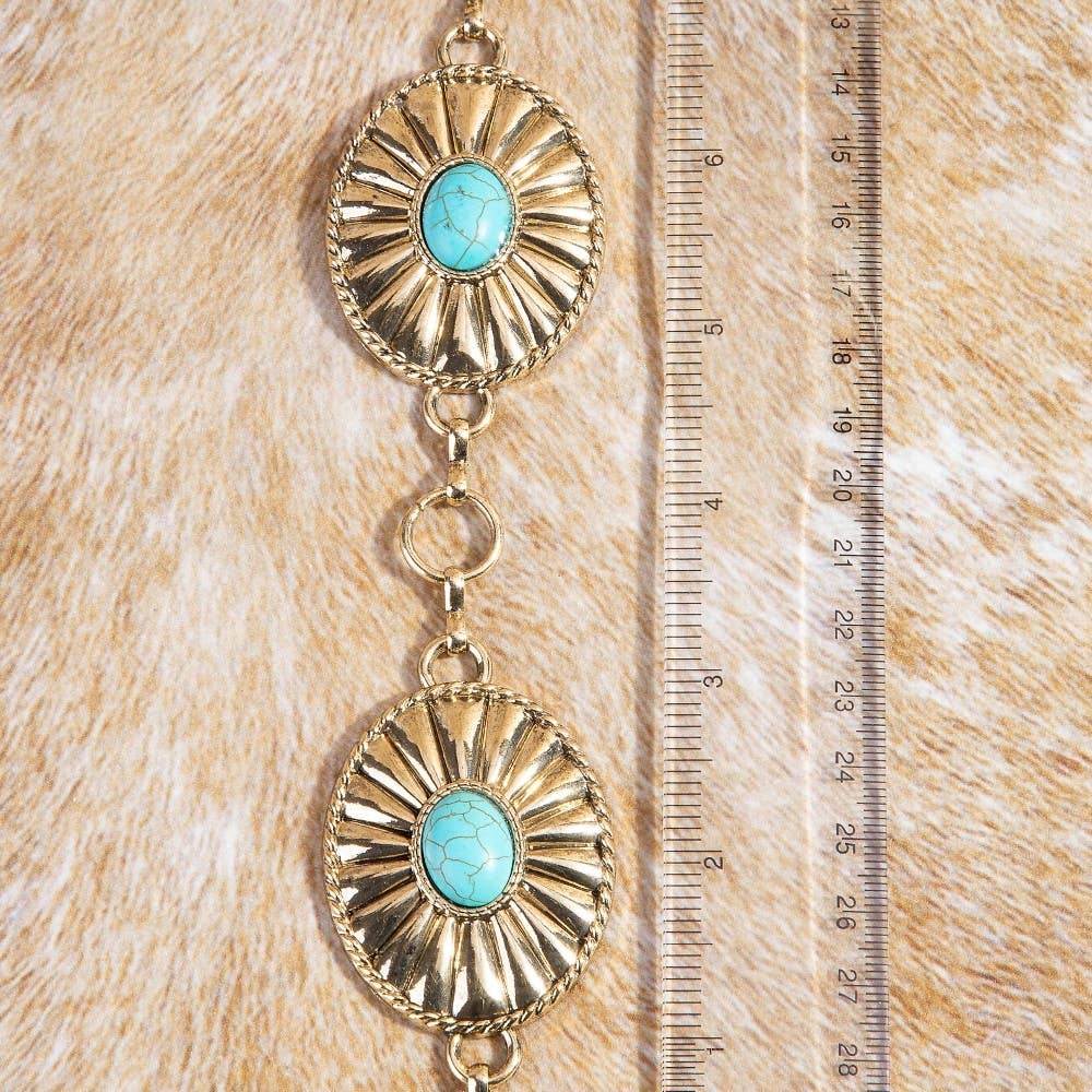 Prairie Sky Concho Belt