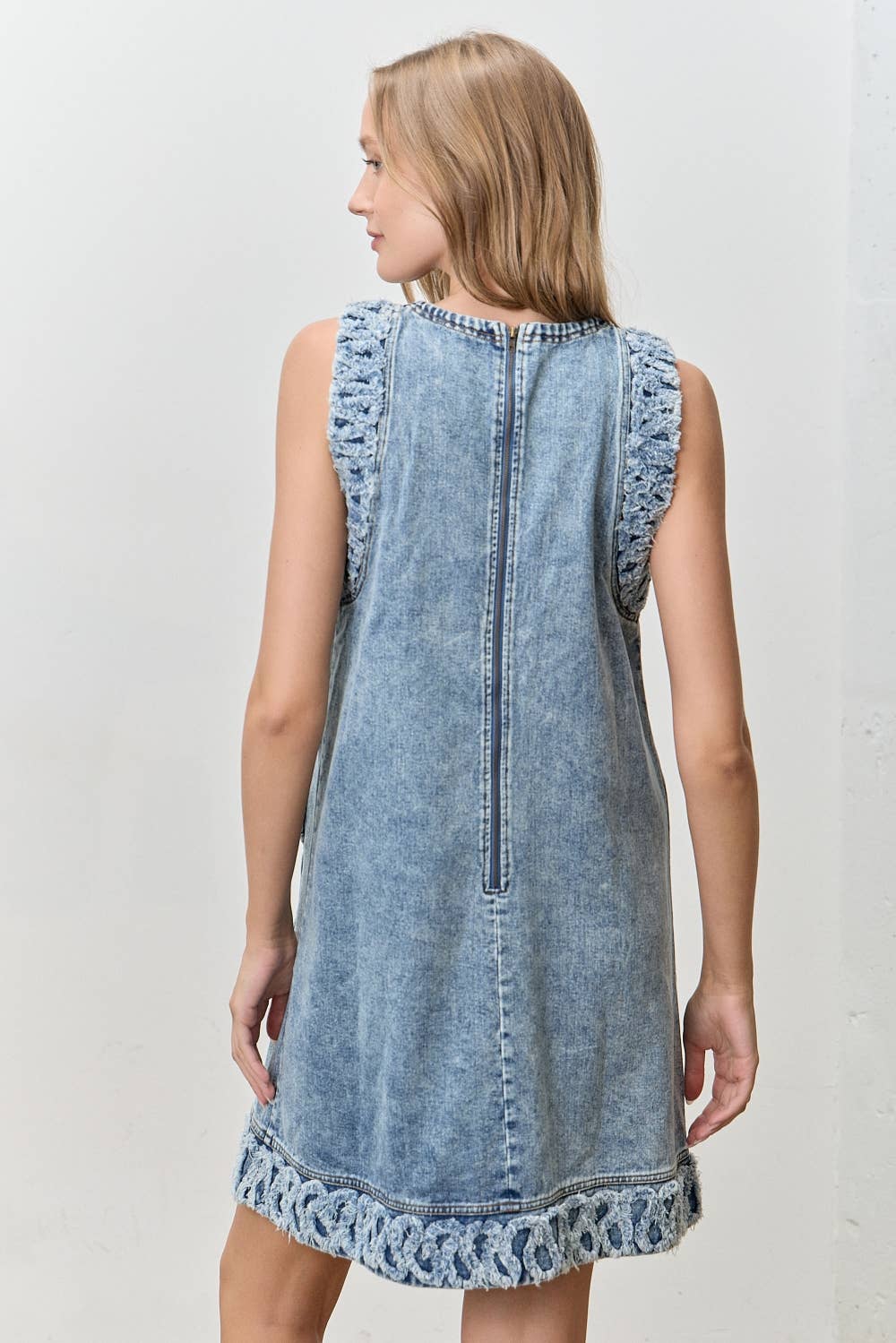 Coastal Romance Denim Dress