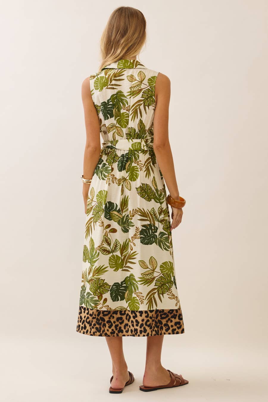 Ivory Isles Midi Dress