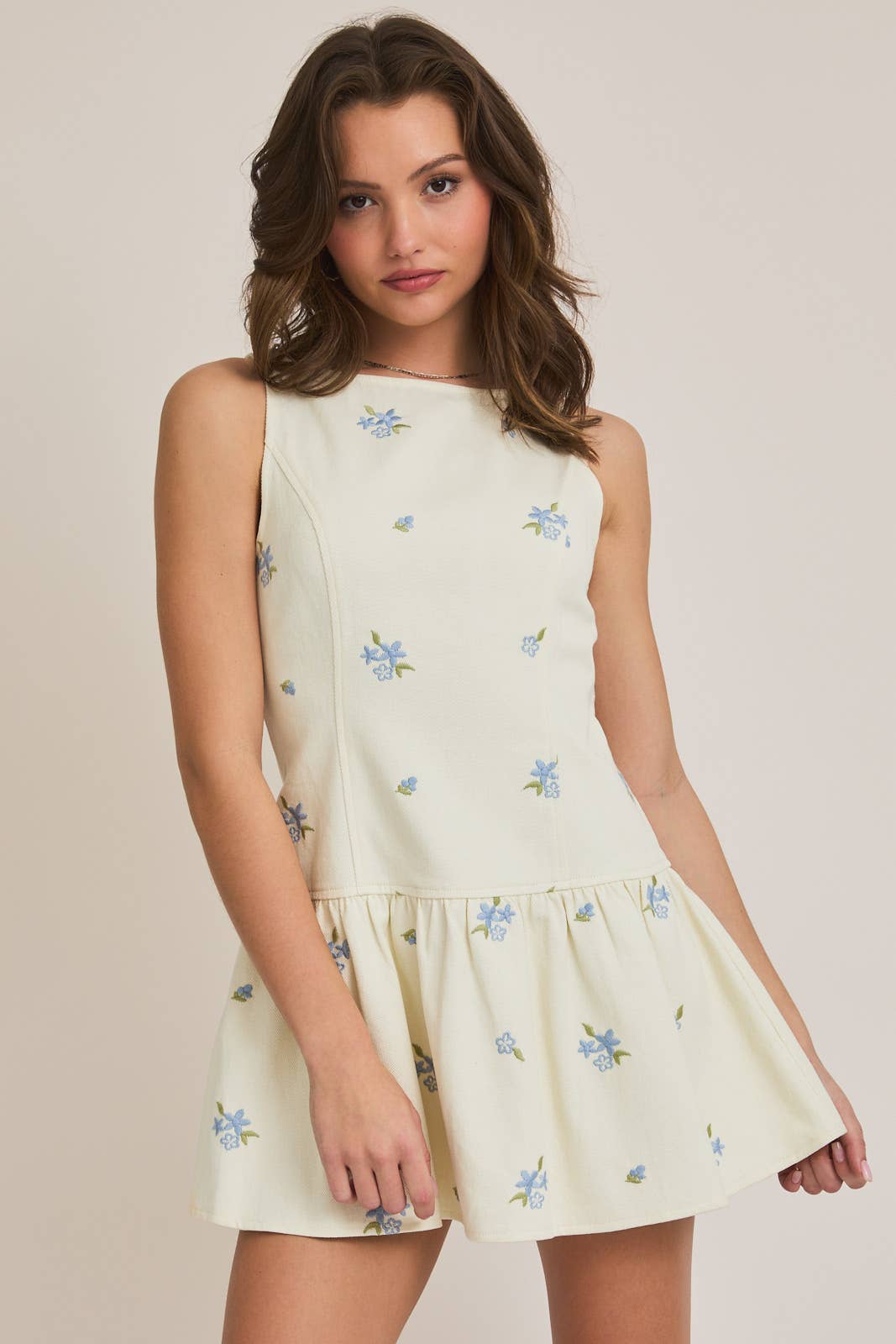 Liana Embroidered Dress