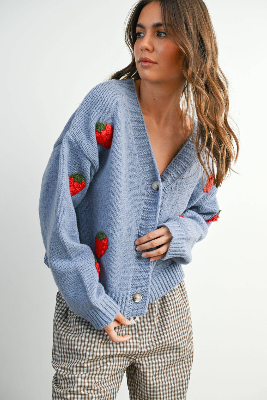 Strawberry Cardigan