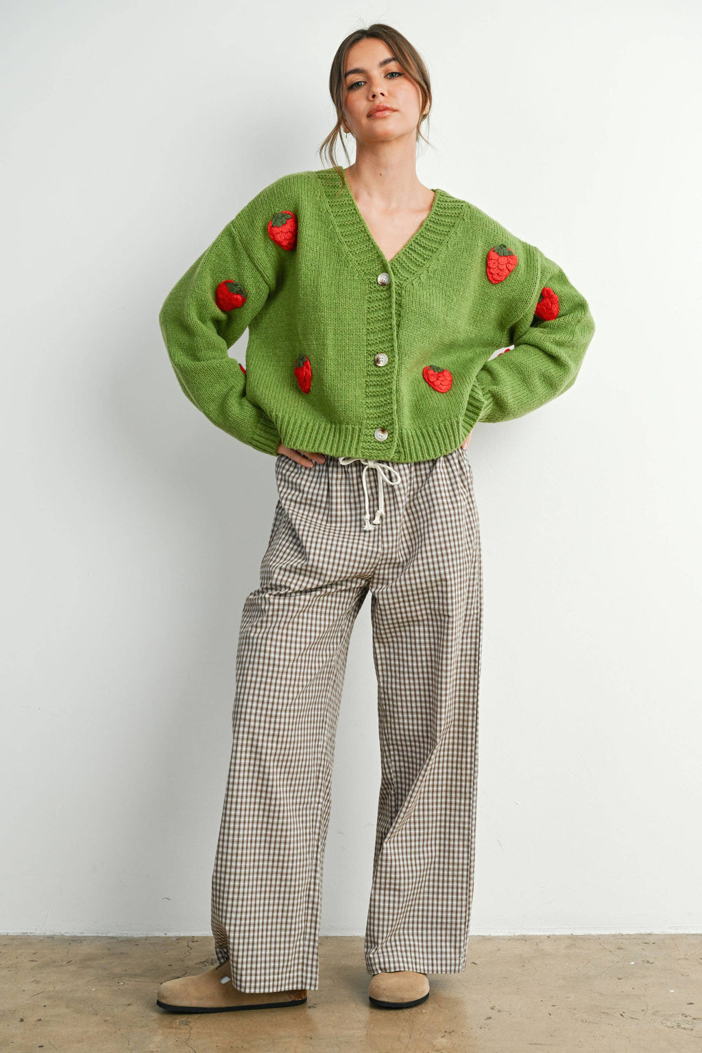 Strawberry Cardigan