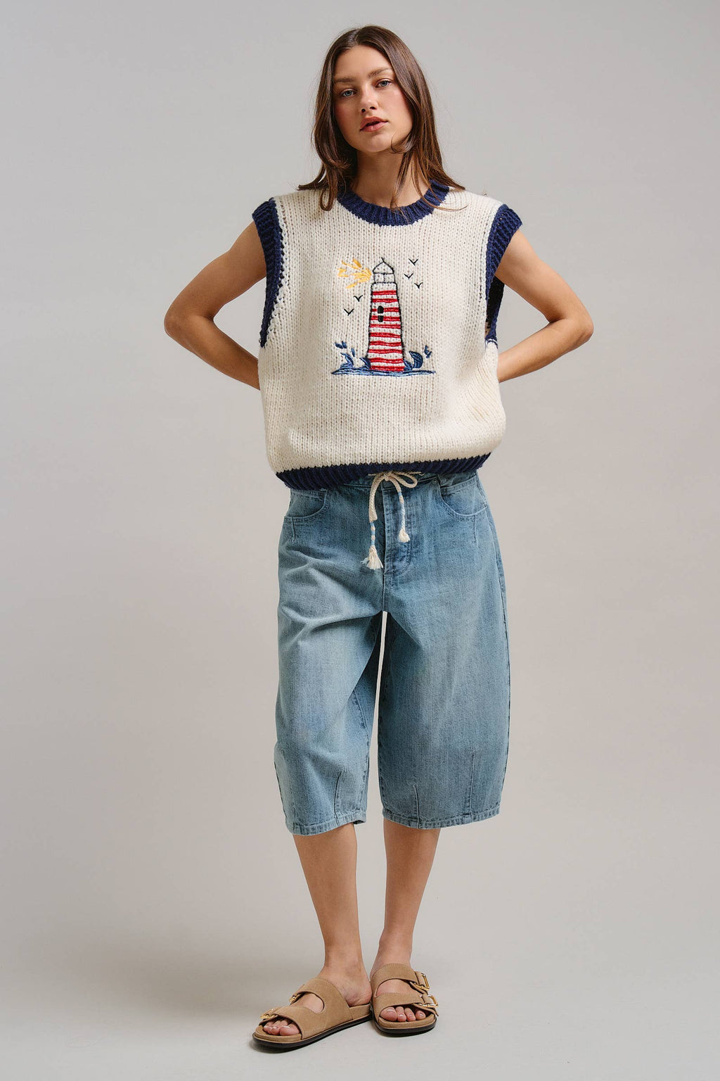 Lighthouse Sweater Vest