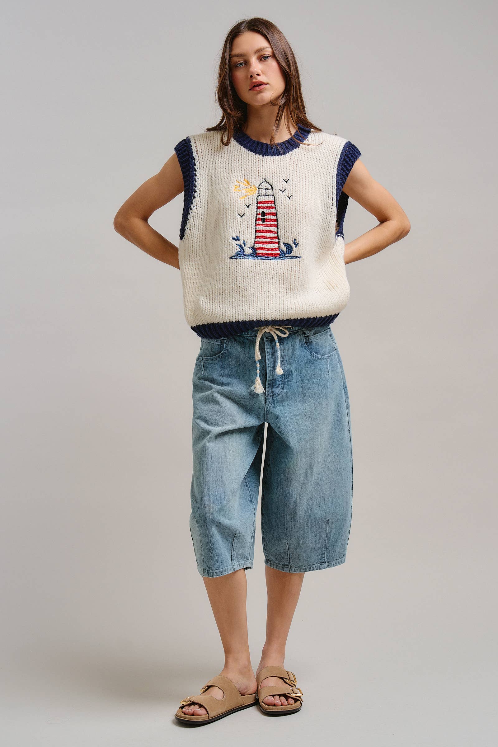 Lighthouse Sweater Vest