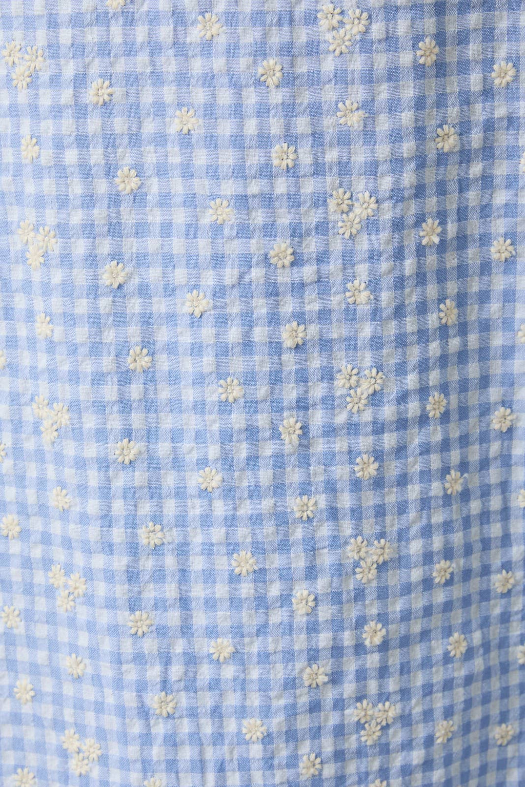 Daisy Gingham Midi Dress