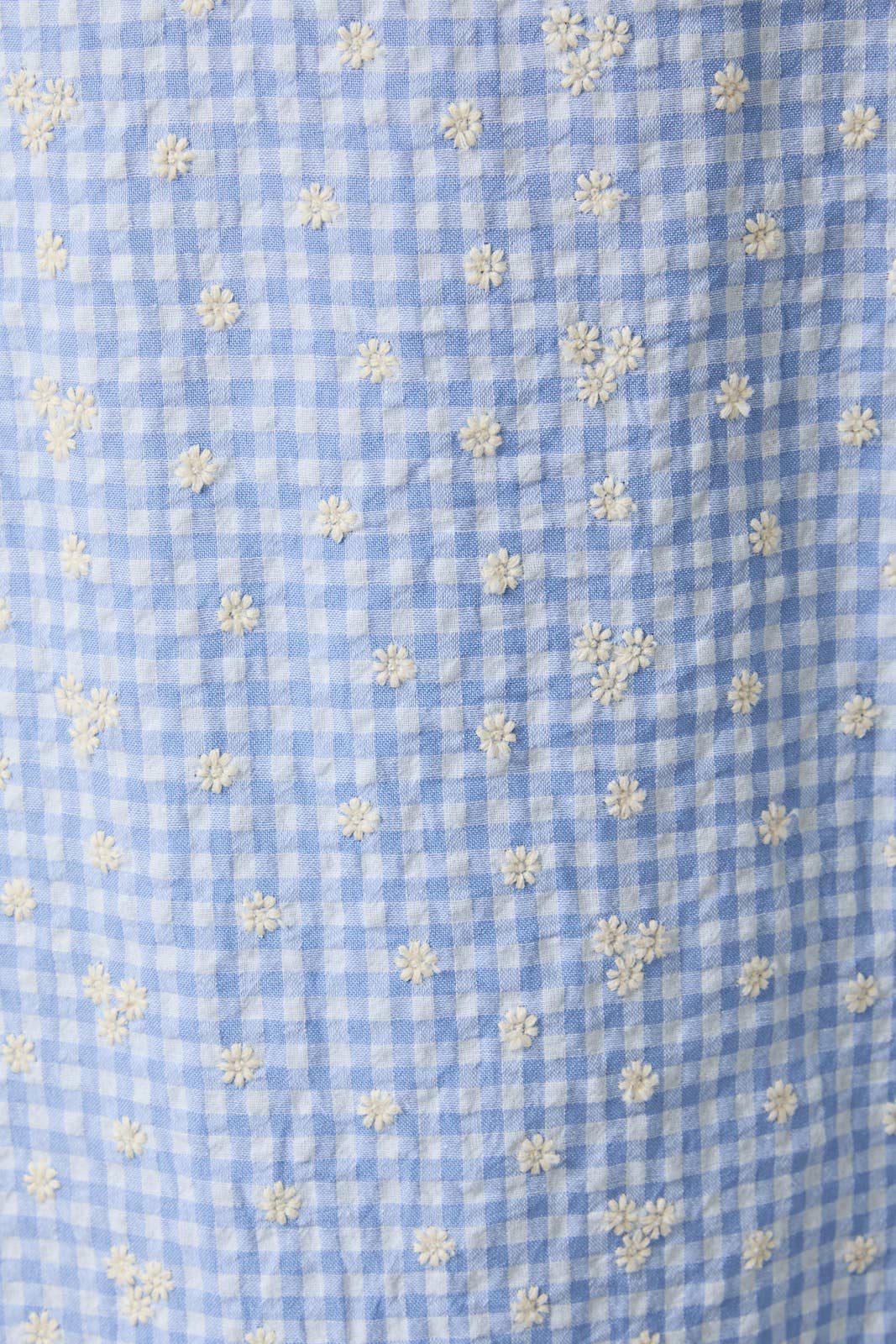 Daisy Gingham Midi Dress