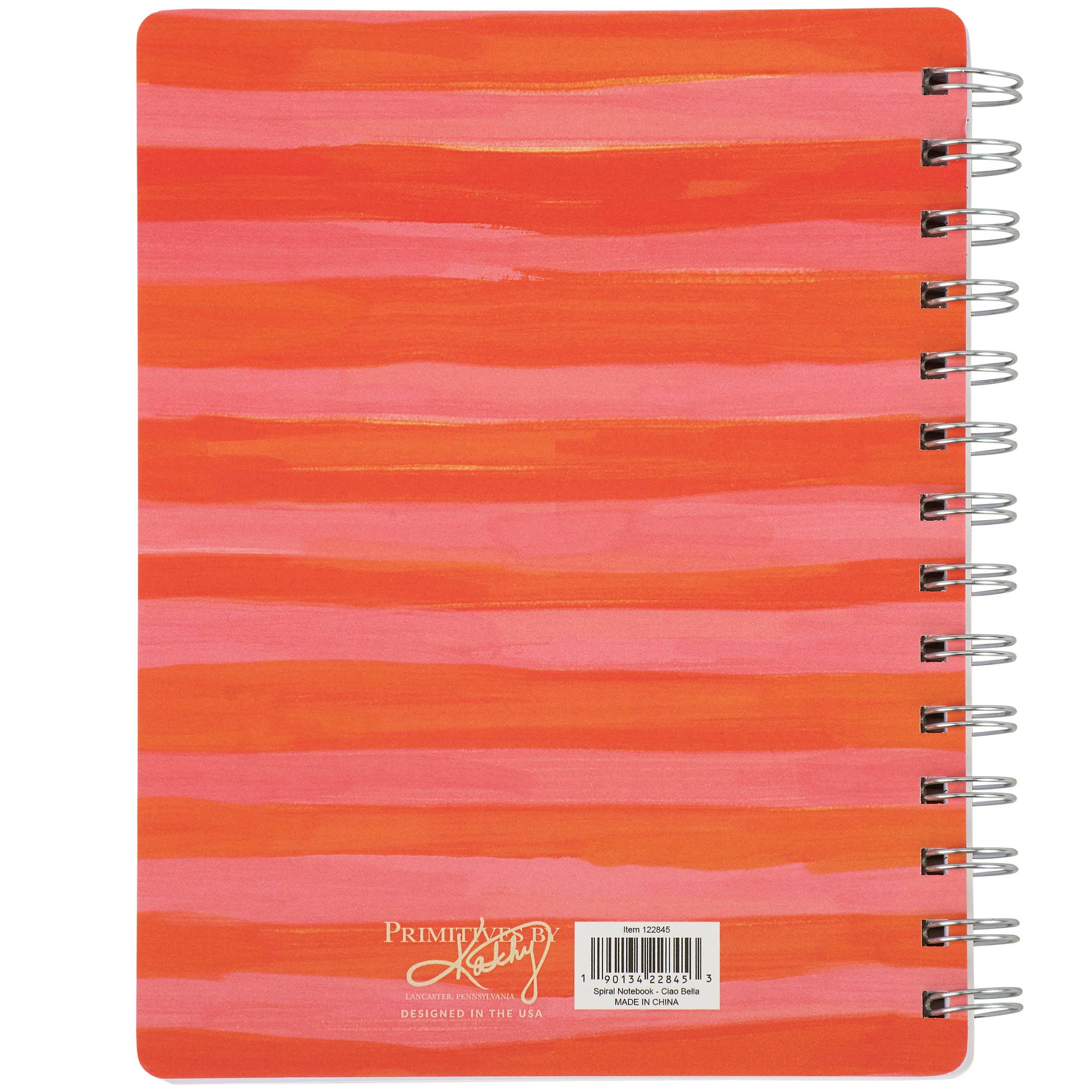 Ciao Bella Spiral Notebook