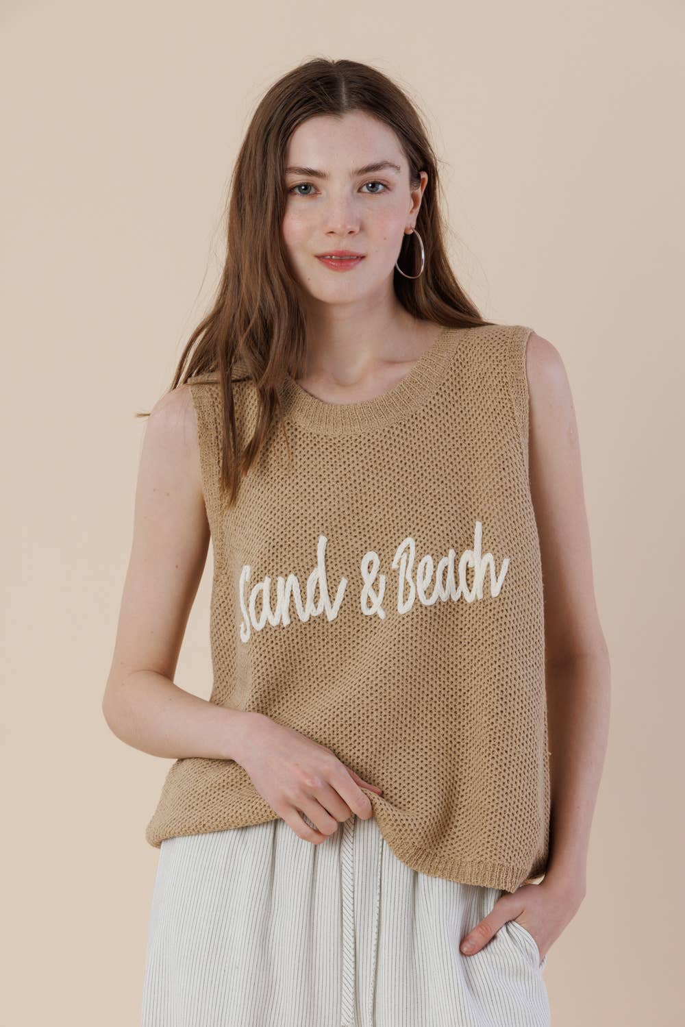 Sand & Beach Knit Vest