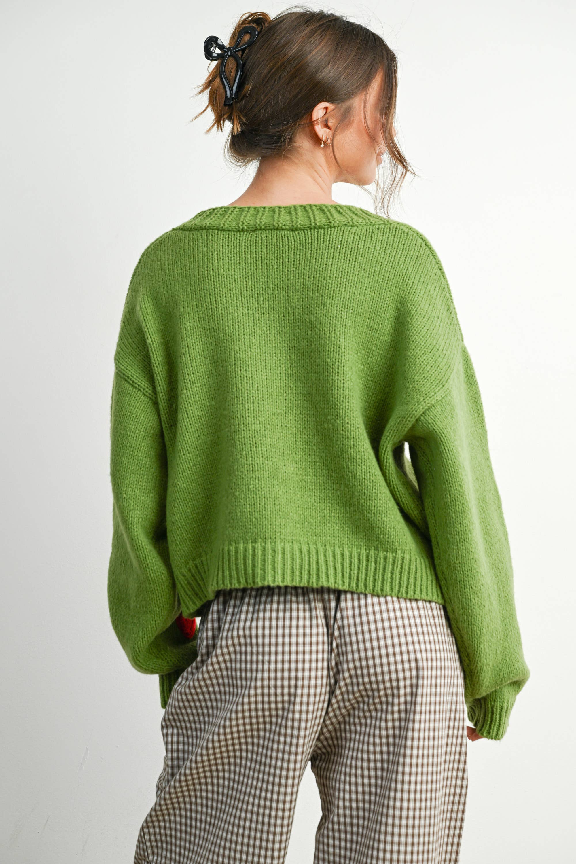 Strawberry Cardigan