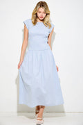 Selah Maxi Dress: Light Blue